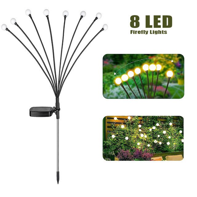 (2+1 FREE) Firefly Glow: Solar Garden Ambiance Light - beumoonshop