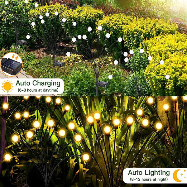 (2+1 FREE) Firefly Glow: Solar Garden Ambiance Light - beumoonshop