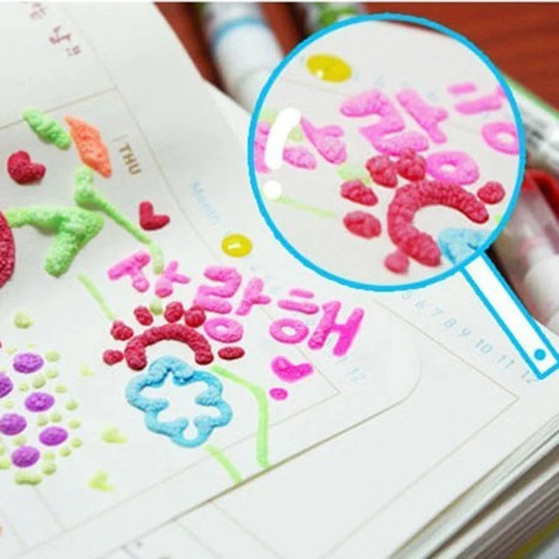 (1+1 FREE) 3D Puffy Paint Pens