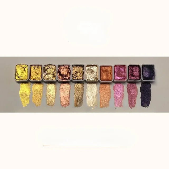 LustrousArt: Pearlescent Gouache Pigments