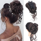 (1 + 1 Free) Chic Chignon Curly Clip-On Bun