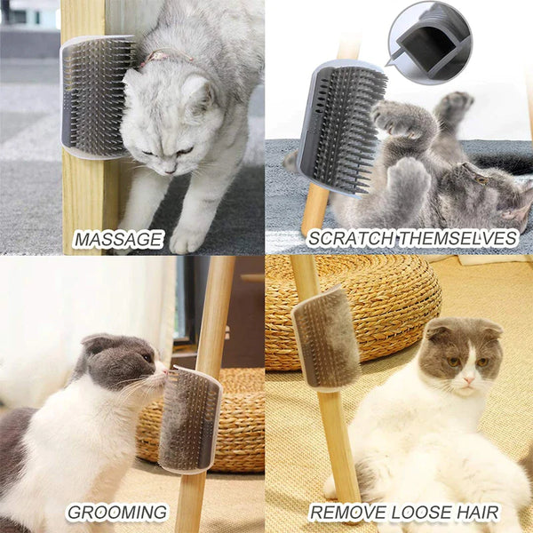 ( 2+ 1 FREE ) Corner Cat Groomer