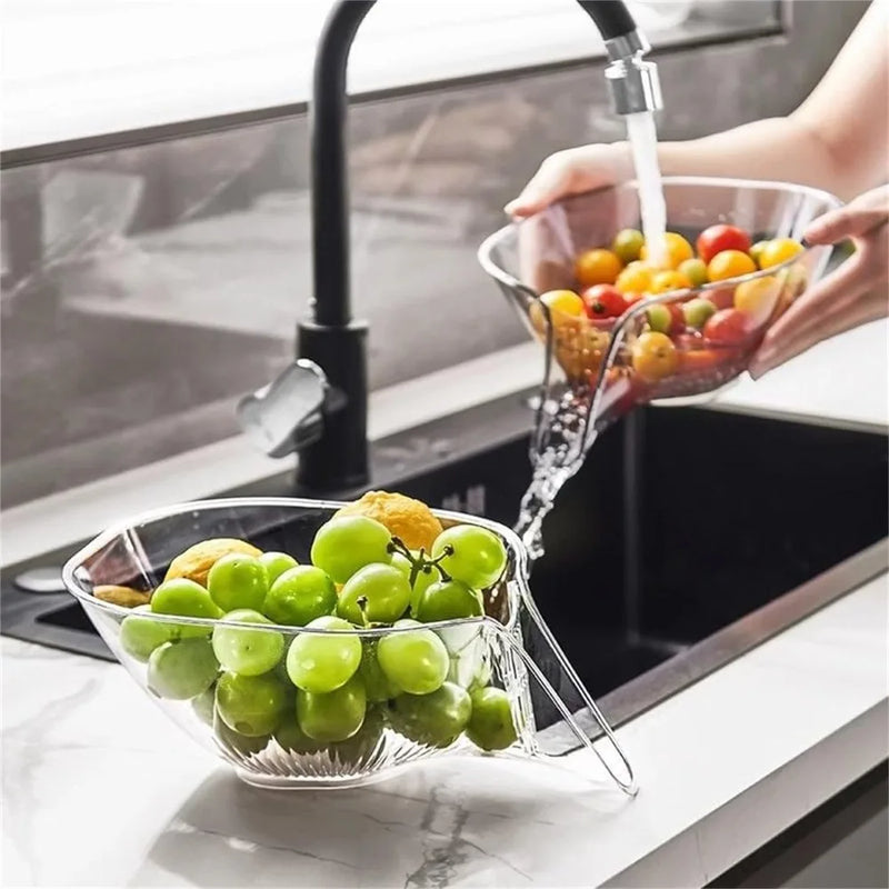 SimpliFresh Drain Basket 2-in-1