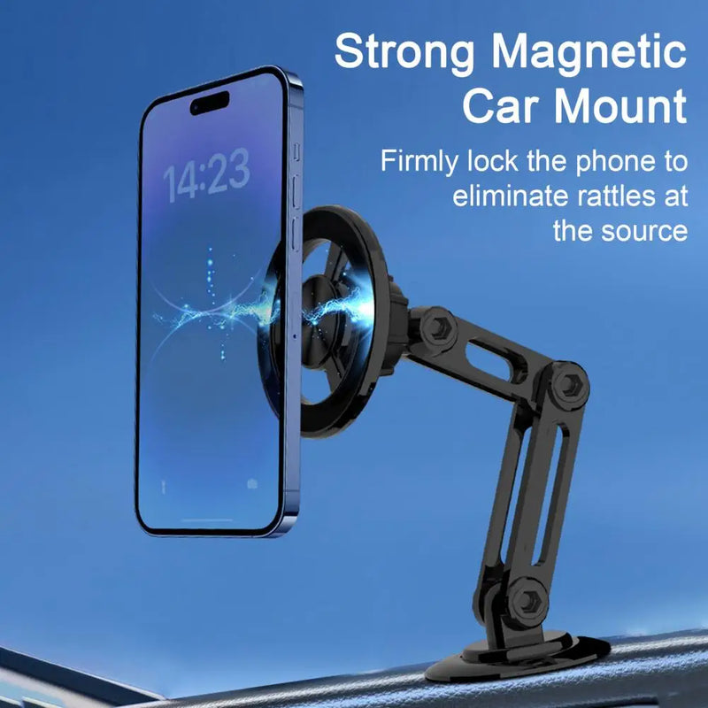 MagnaGrip Foldable Car Phone Secure