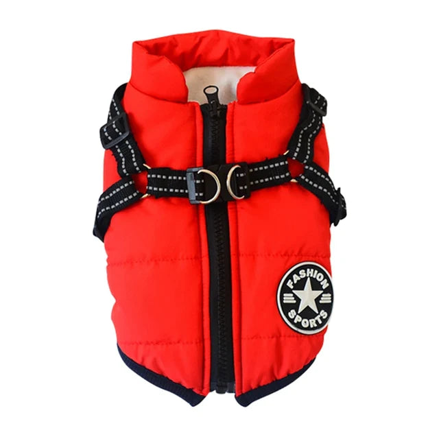 CozyPup Reflective Winter Vest