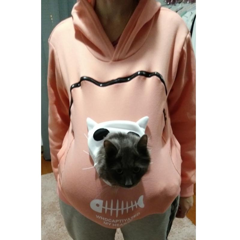 Cat Lovers Hoodie Cuddle Pouch - beumoonshop