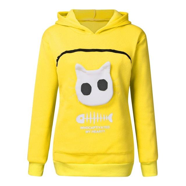 Cat Lovers Hoodie Cuddle Pouch - beumoonshop