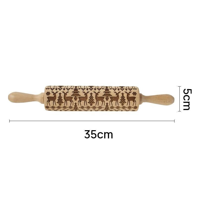 Christmas 3D Rolling Pin - beumoonshop