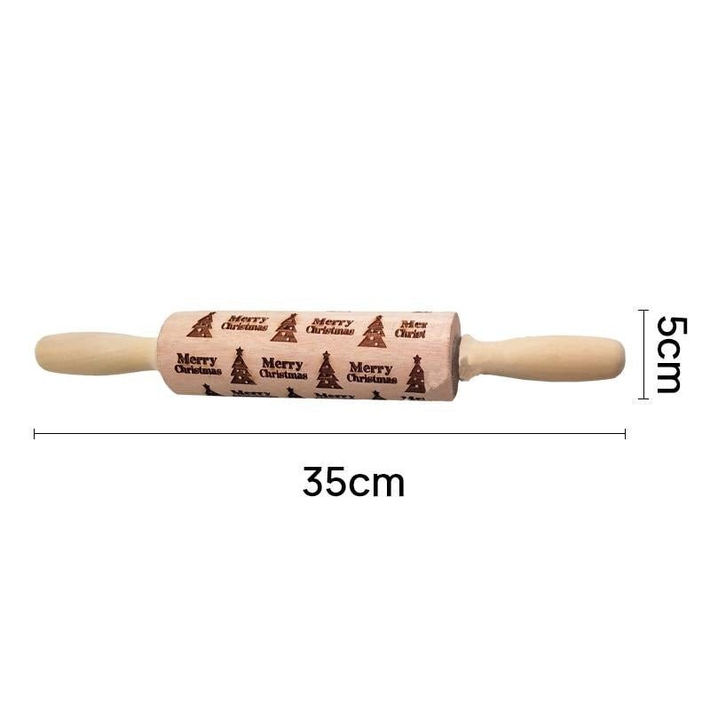 Christmas 3D Rolling Pin - beumoonshop