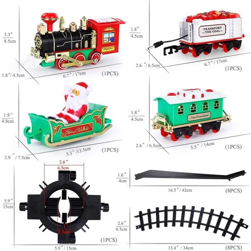 Christmas Electric Train - beumoonshop