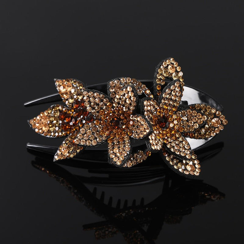 Flower Detail Hair Clip - beumoonshop