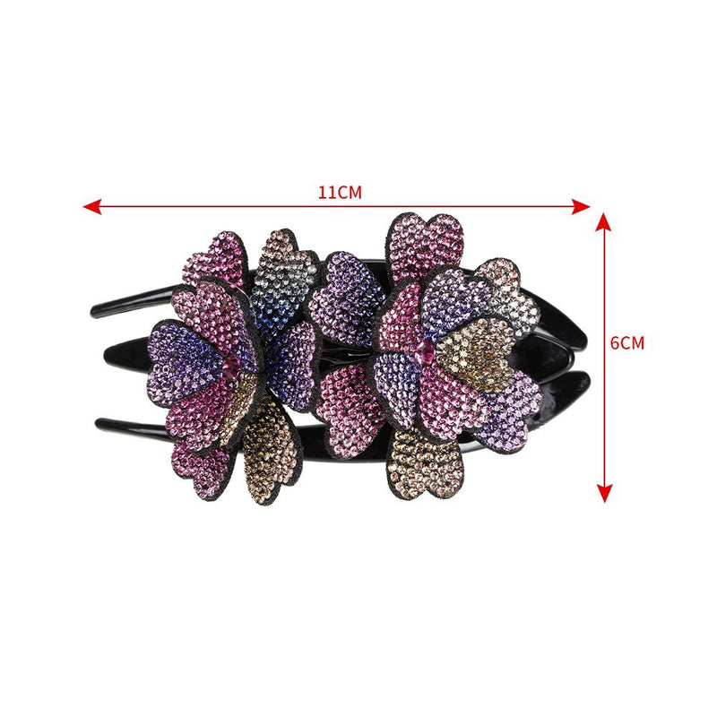 Flower Detail Hair Clip - beumoonshop