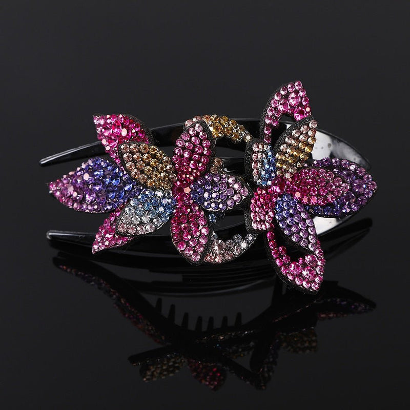 Flower Detail Hair Clip - beumoonshop