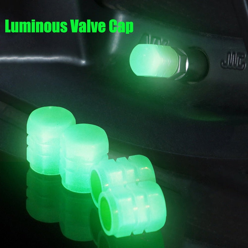 Fluorescent Car Tire Valve Caps - CarLights® - beumoonshop