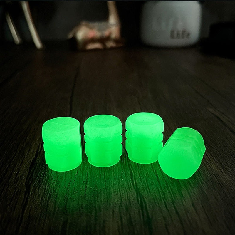 Fluorescent Car Tire Valve Caps - CarLights® - beumoonshop