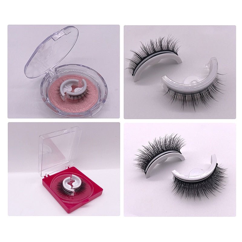 Glueless Self-Adhesive Reusable Eyelashes - beumoonshop