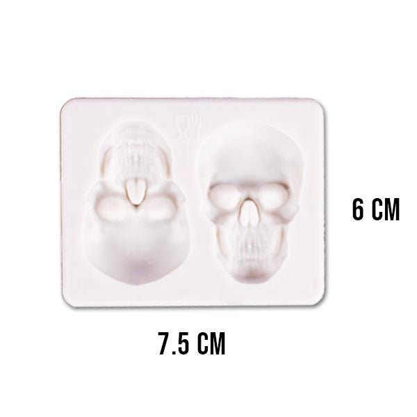 Halloween 3D Skull Cake Mold - beumoonshop