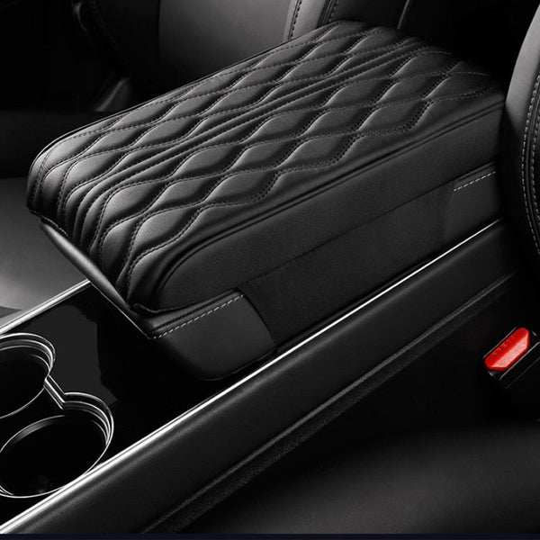 Leather Car Armrest Box Pad - beumoonshop