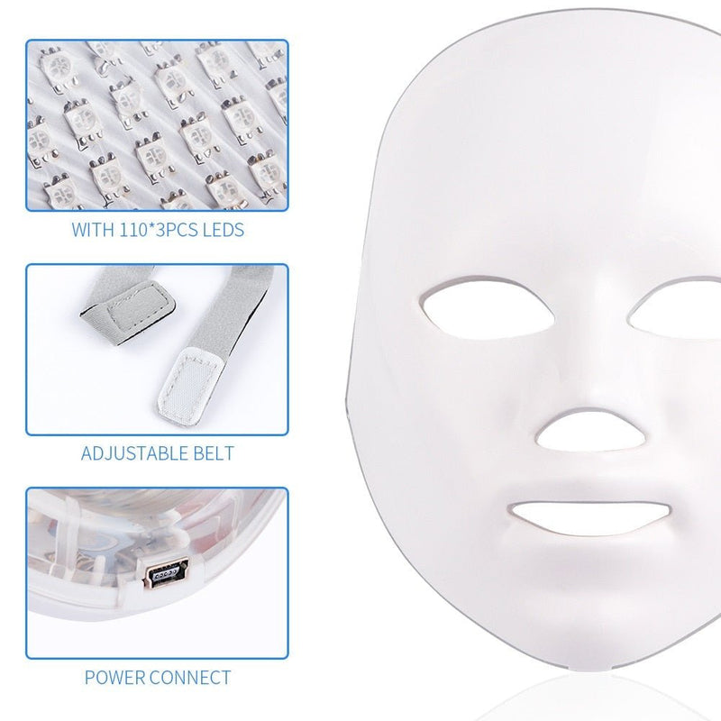 LED Facial Mask Therapy - beumoonshop