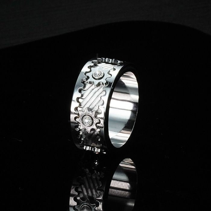 Lucky Turn Zircon Ring - beumoonshop