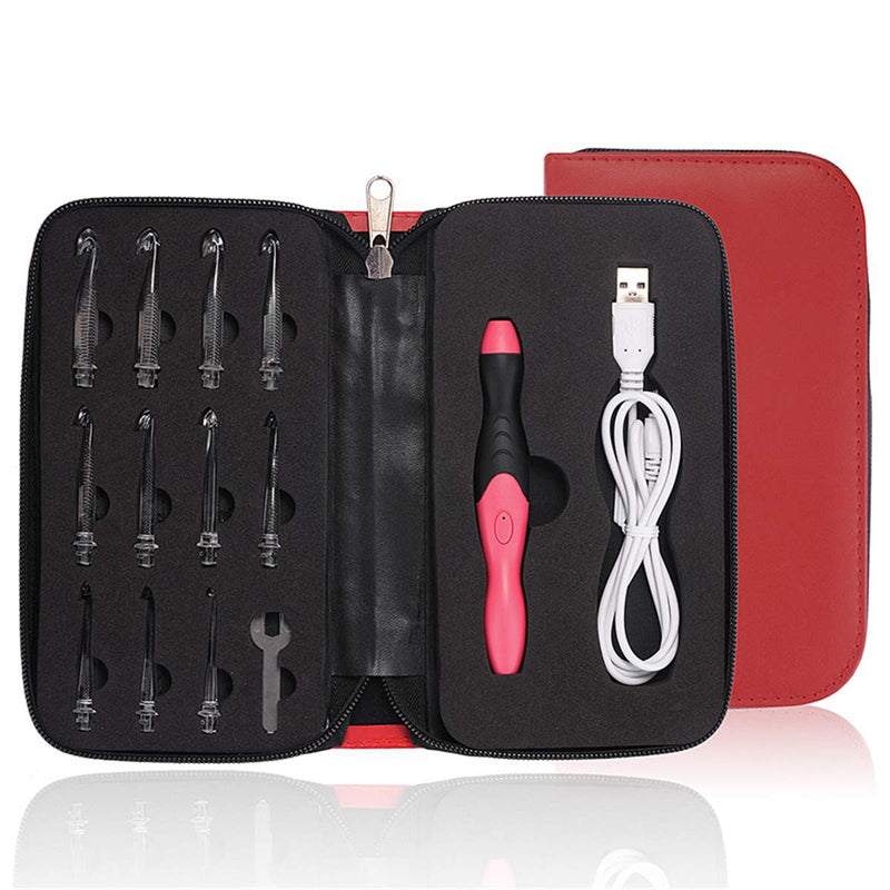 Rechargeable Light-Up Crochet Hooks Set - beumoonshop