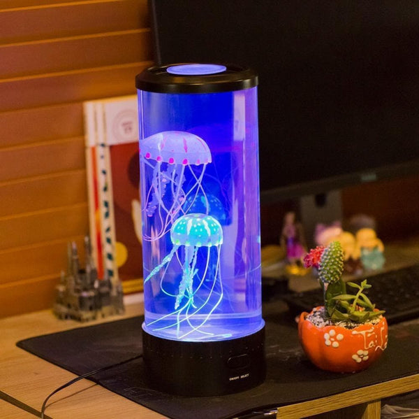 Relaxing JELLYFISH LAMP Aquarium - beumoonshop