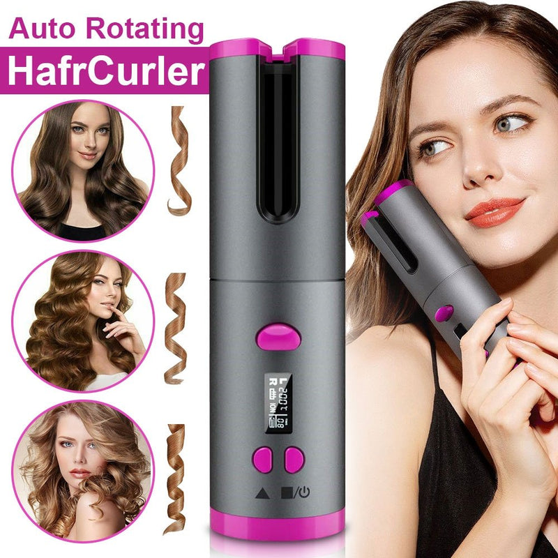 RIZA-LUX - Wireless Automatic Hair Curler - beumoonshop