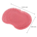 Silicone Rub Back Bathroom Brush - beumoonshop