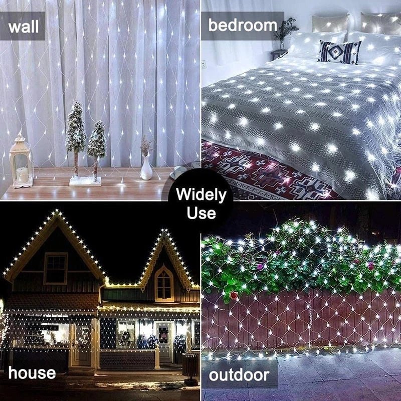 Solar Net String Lights - beumoonshop