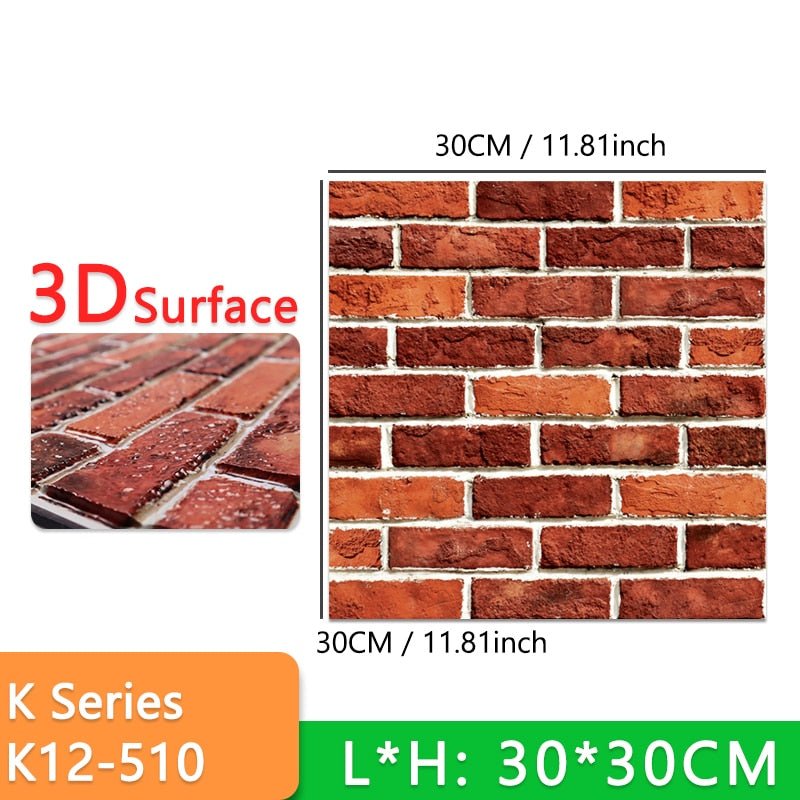 Stick-On 3D Wall Tiles - beumoonshop