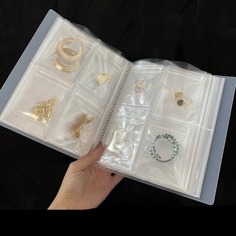 Transparent Jewellery Storage Book Set - beumoonshop