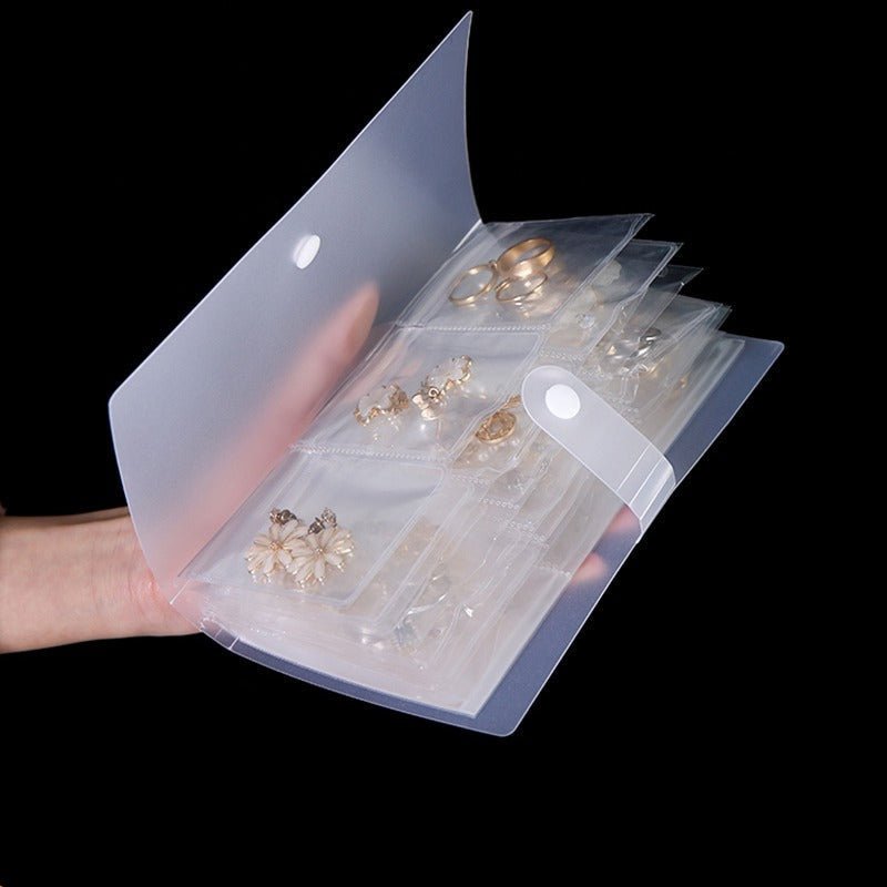 Transparent Jewellery Storage Book Set - beumoonshop